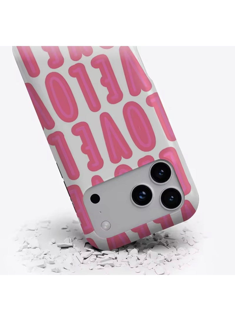 Multi Impex iPhone 17 Pro Max Sweet Pink LOVE Phone Case - Image 3